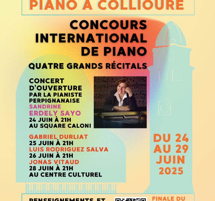Pour que la 17ème édition du festival  Piano à Collioure ne soit pas la dernière !