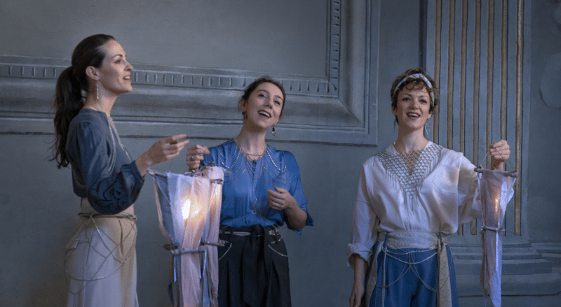 Trio vocal a capella Les Itinérantes