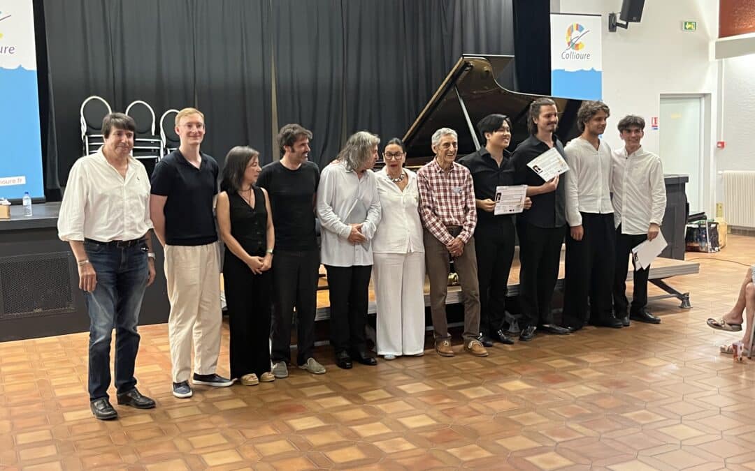 Palmarès du 18ème concours international de piano de Collioure